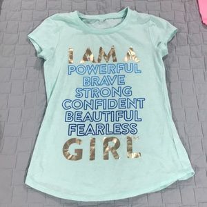 Justice girls tee shirt